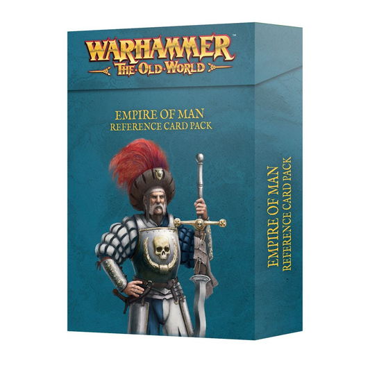 THE OLD WORLD EMPIRE OF MAN REFERENCE CARD PACK