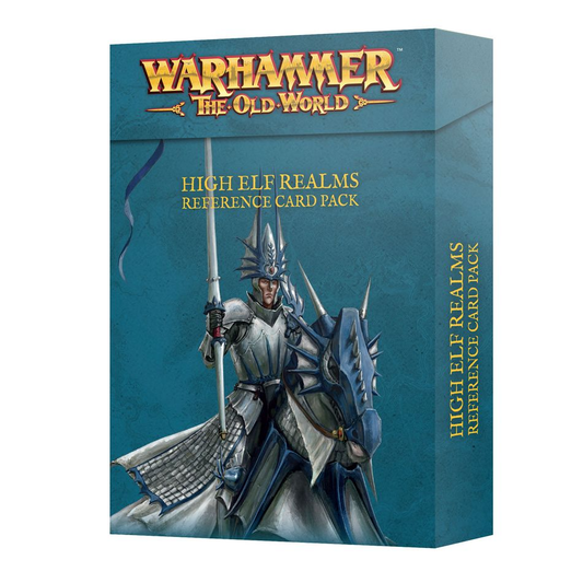 HIGH ELF REALMS REFERENCE CARD PACK