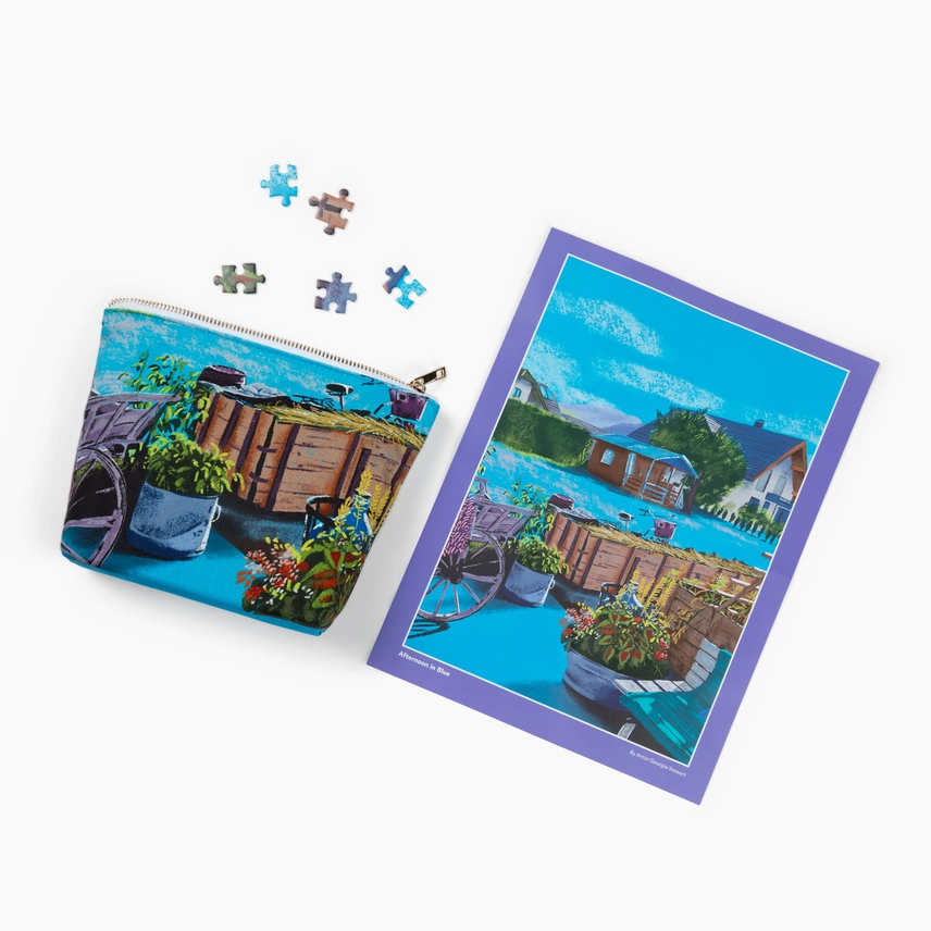 CANVAS CLASSICS: AFTERNOON IN BLUE 500pc PUZZLE