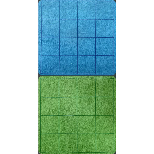 CHESSEX REVERSIBLE MEGAMAT 1" BLUE/GREEN