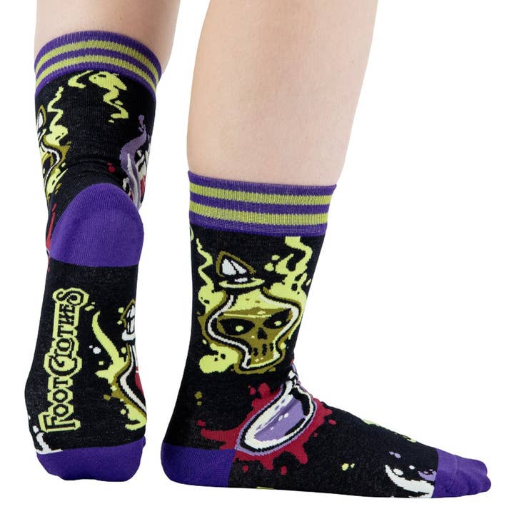 VILE VIALS CREW SOCKS BY FOOTCLOTHES
