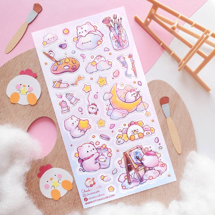 STARLIGHT STUDIO STICKER SHEET