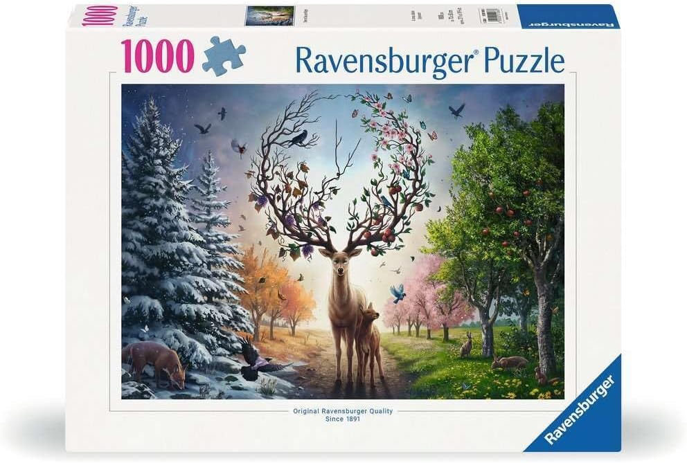 DEER AT DAY & NIGHT 1000 PC