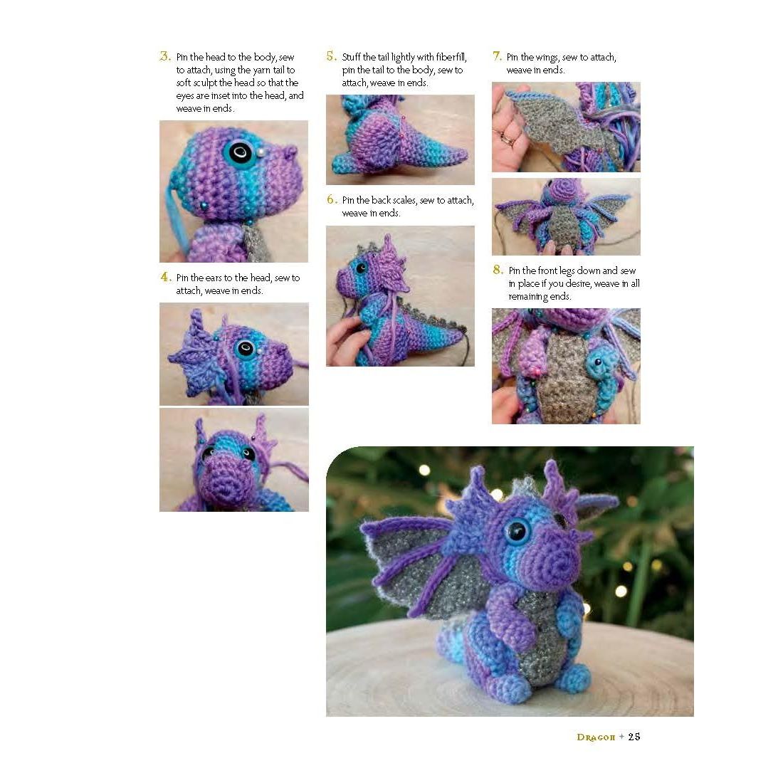 CROCHET CREATURES OF MYTH AND LEGEND BY MEGAN LAPP