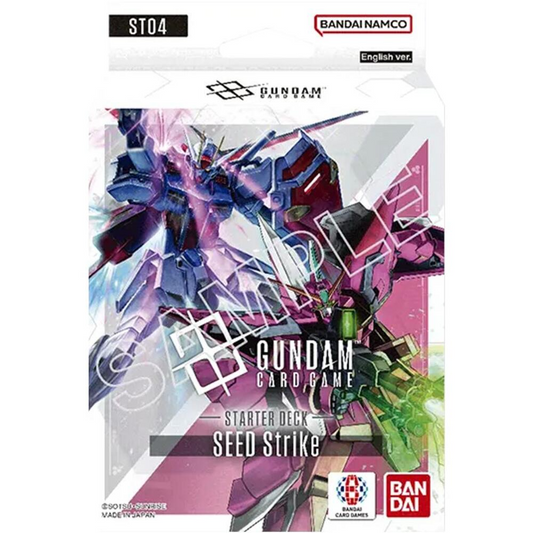 GUNDAM CARD GAME: SEED STRIKE STARTER DECK