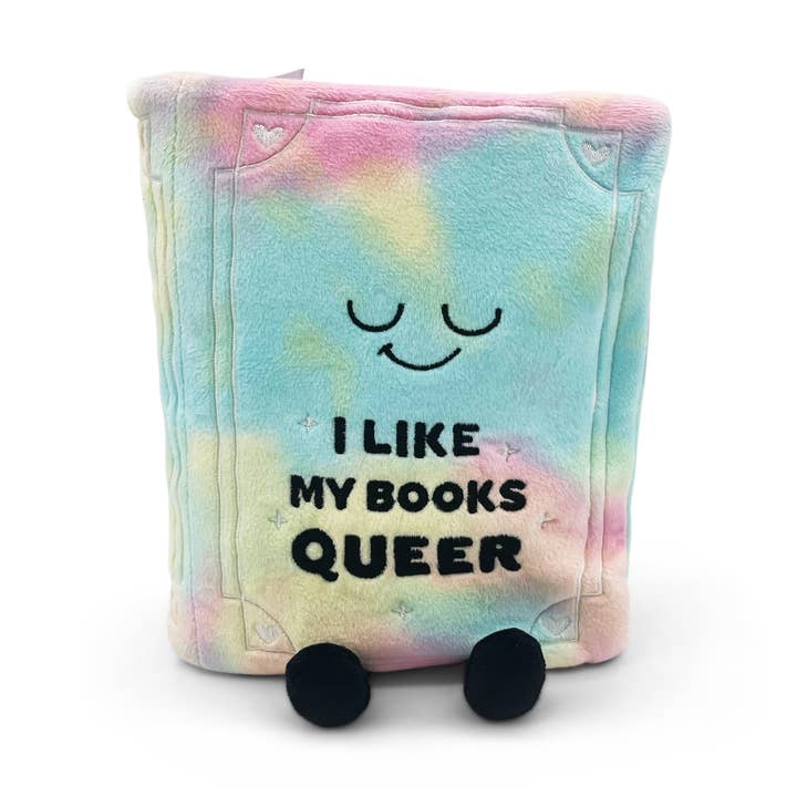 PUNCHKINS I LIKE MY BOOKS QUEER PLUSH