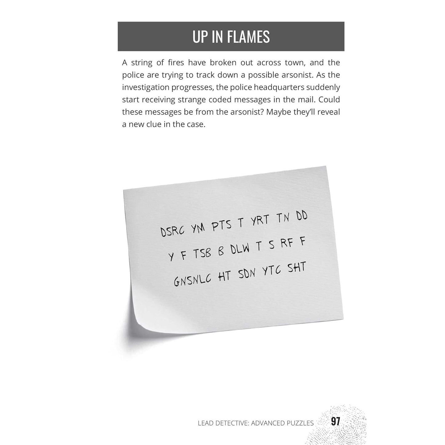 HUNT A KILLER-THE DETECTIVE'S PUZZLE BOOK: TRUE-CRIME INSPIRED CIPHERS, CODES, AND BRAIN GAMES