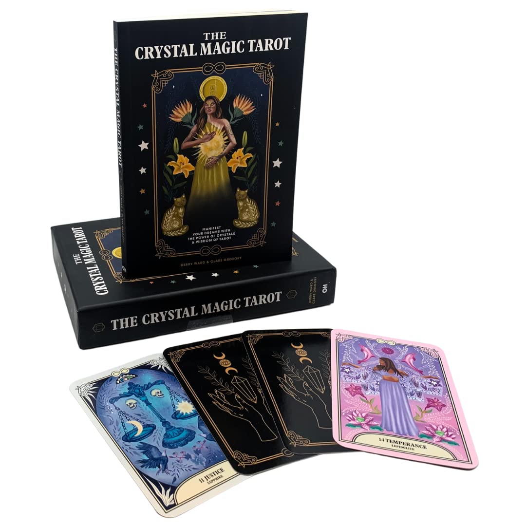 THE CRYSTAL MAGIC TAROT: UNDERSTAND AND CONTROL YOUR FATE WITH TAROT BY KERRY WARD AND CLARE GREGORY