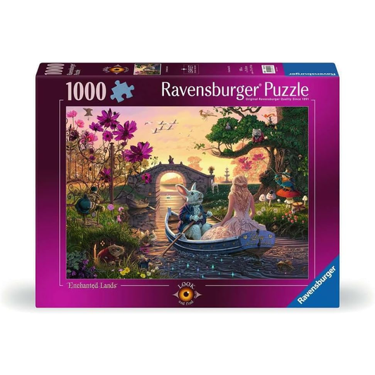 LOOK & FIND ENCHANTED LANDS 1000PC PUZZLE