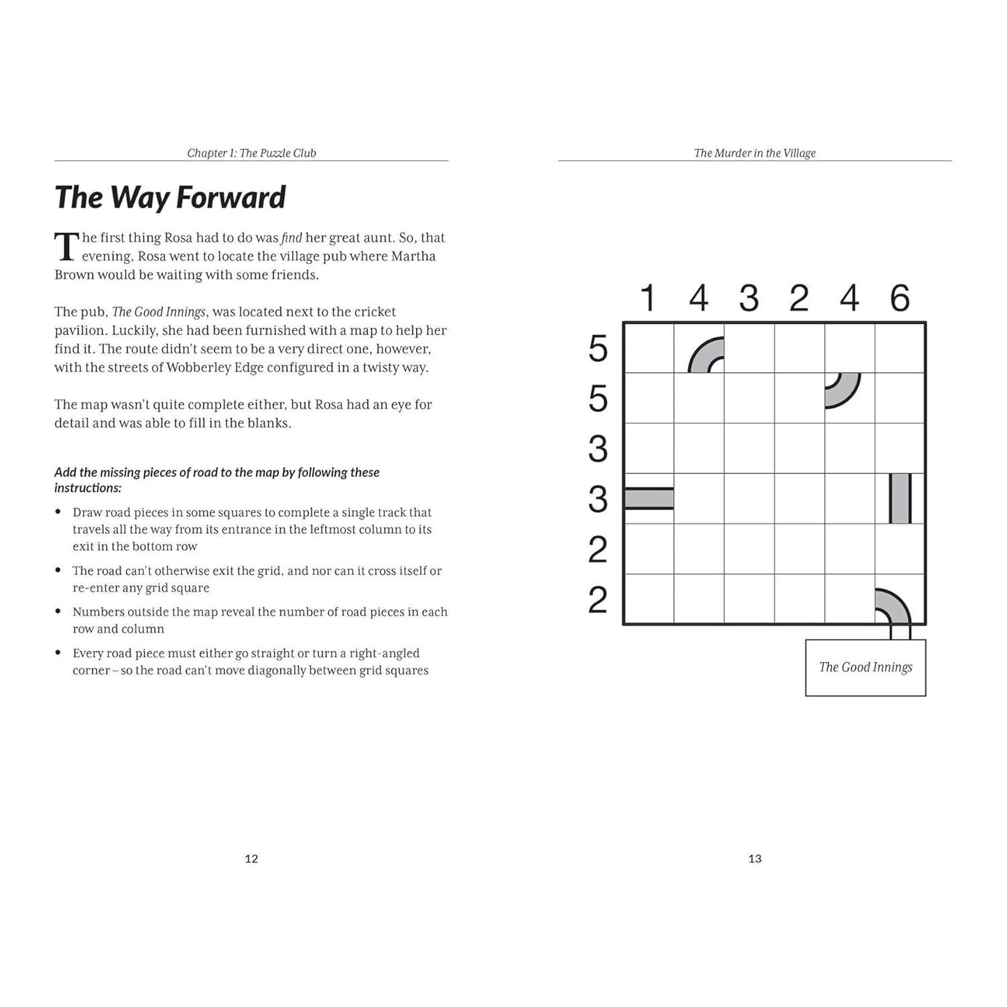 THE MURDER MYSTERY CLUB PUZZLE BOOK: MURDER IN THE VILLAGE