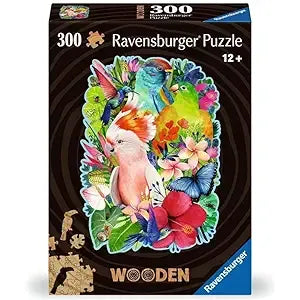 BEAUTIFUL BIRDS WOODEN PUZZLE 300 PC