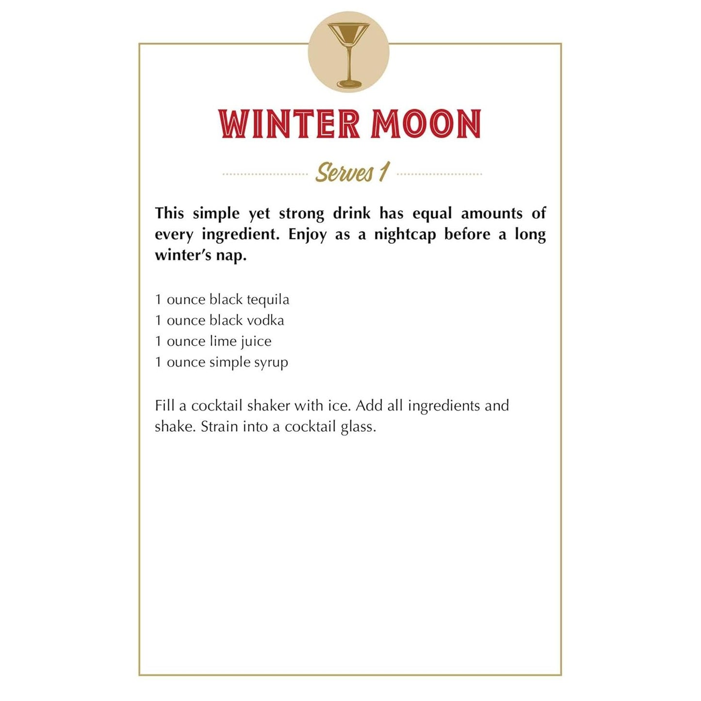 WINTER CHEERS: COZY COLD WEATHER COCKTAIL AND DRINK RECIPIES