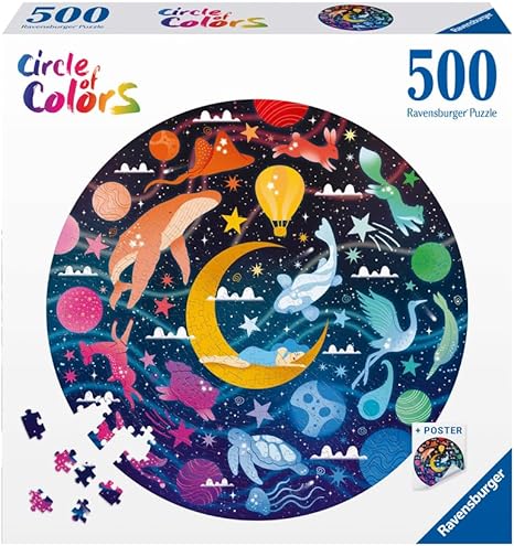 CIRCLE OF COLORS: DREAMS ROUND PUZZLE 500 PC