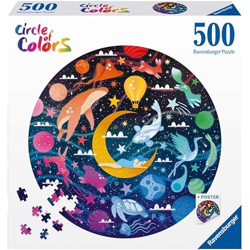 CIRCLE OF COLORS: DREAMS ROUND PUZZLE 500 PC