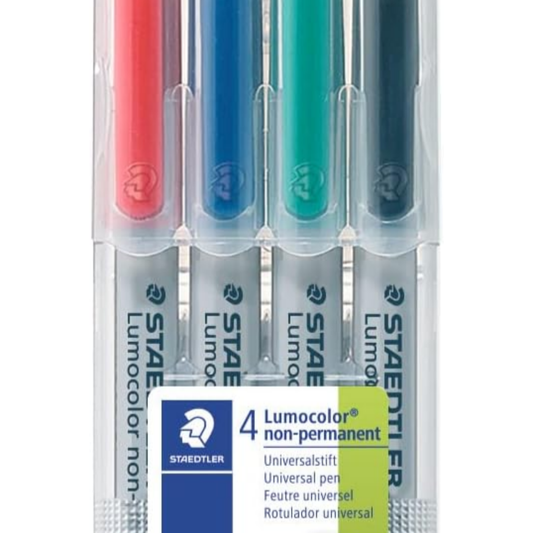 LUMOCOLOR MARKERS (4 CT.)