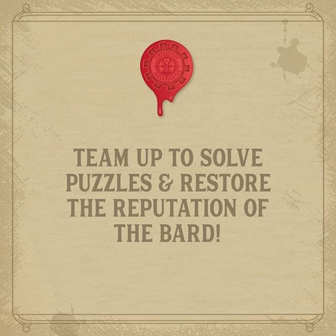 TIMESCAPE: SAVING SHAKESPEARE - AN ESCAPE ROOM GAME