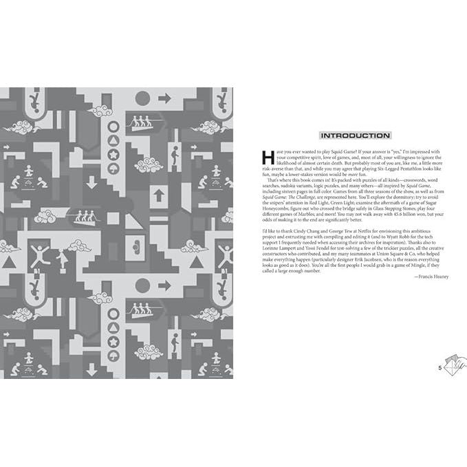 SQUID GAME BOOK OF GAMES PUZZLE BOOK