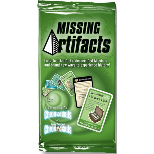 CHRONONAUTS MISSING ARTIFACTS