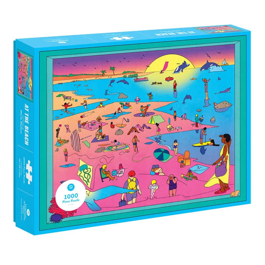 AT THE BEACH 1000 PIECE PUZZLE