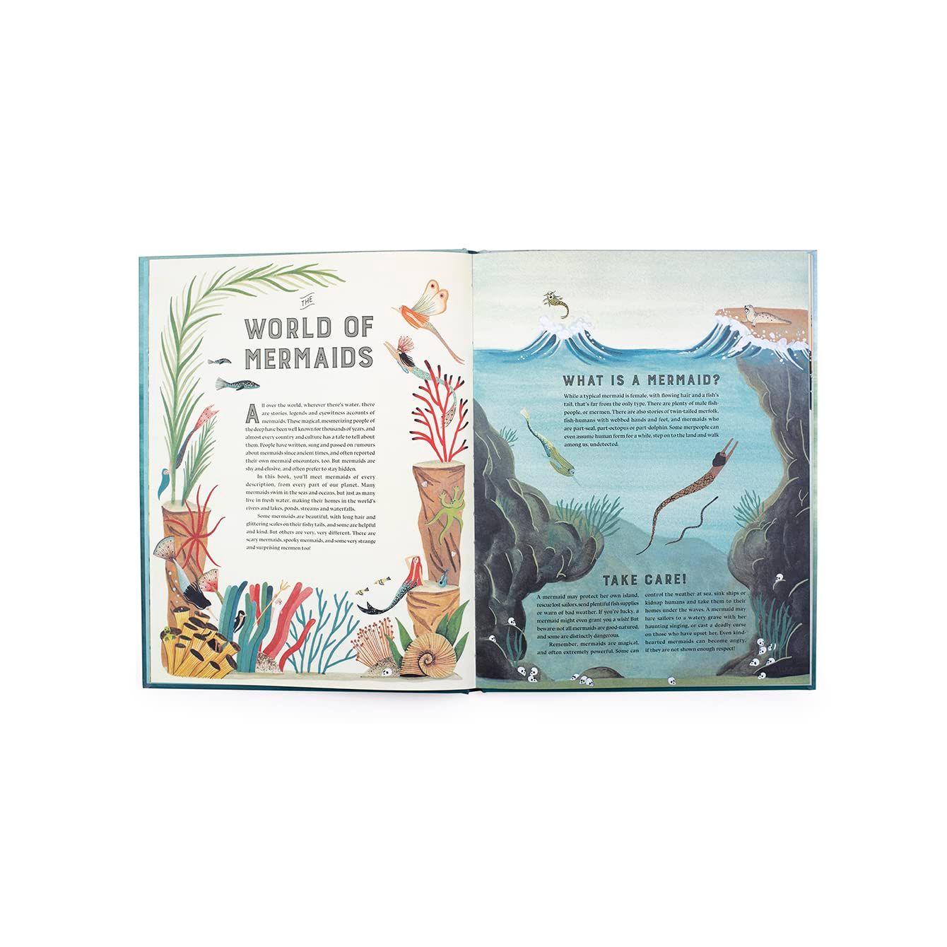 MERMAID ATLAS: MERFOLK OF THE WORLD BY ANNA CLAYBOURNE AND MIREN ASIAIN LORA
