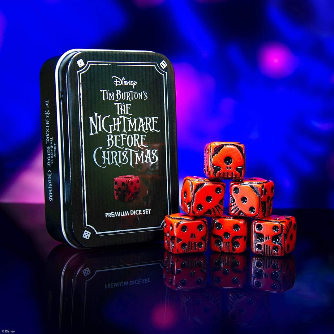 NIGHTMARE BEFORE CHRISTMAS PREMIUM DICE SET