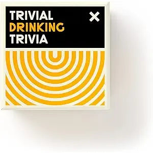 TRIVIAL DRINKING TRIVIA CARD GAME