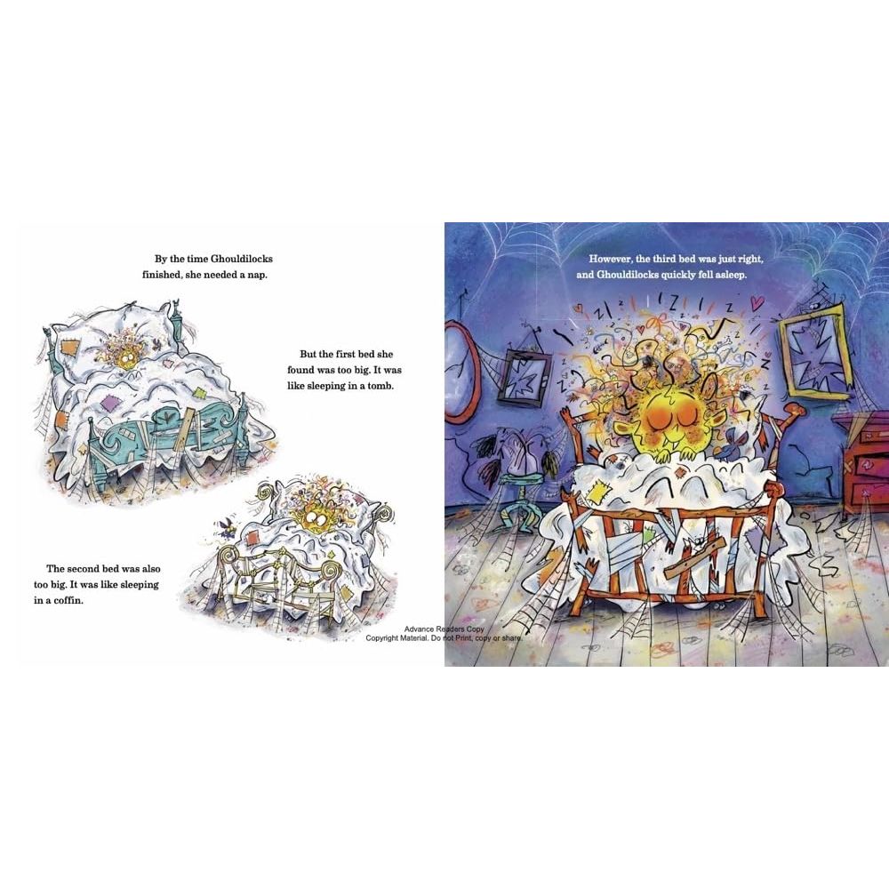 GHOULDILOCKS AND THE THREE GHOSTS BY ANNIE SULLIVAN AND ILLUSTRATED J. BECKER