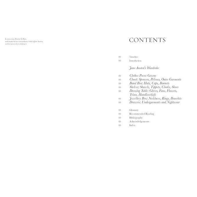 JANE AUSTEN'S WARDROBE BY HILARY DAVIDSON