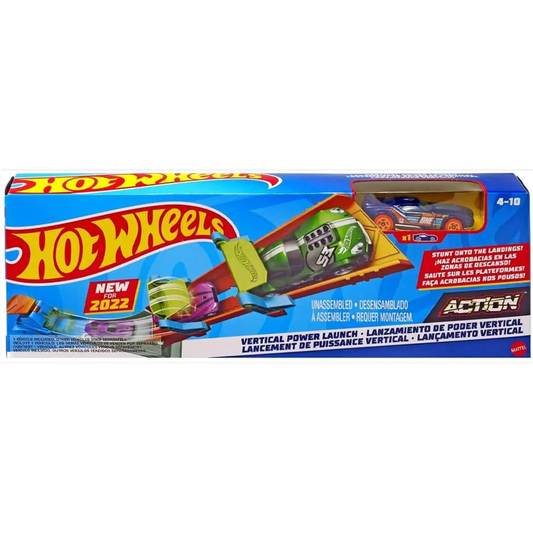 HOT WHEELS VERTICAL POWER LAUNCH STUNT TRACK