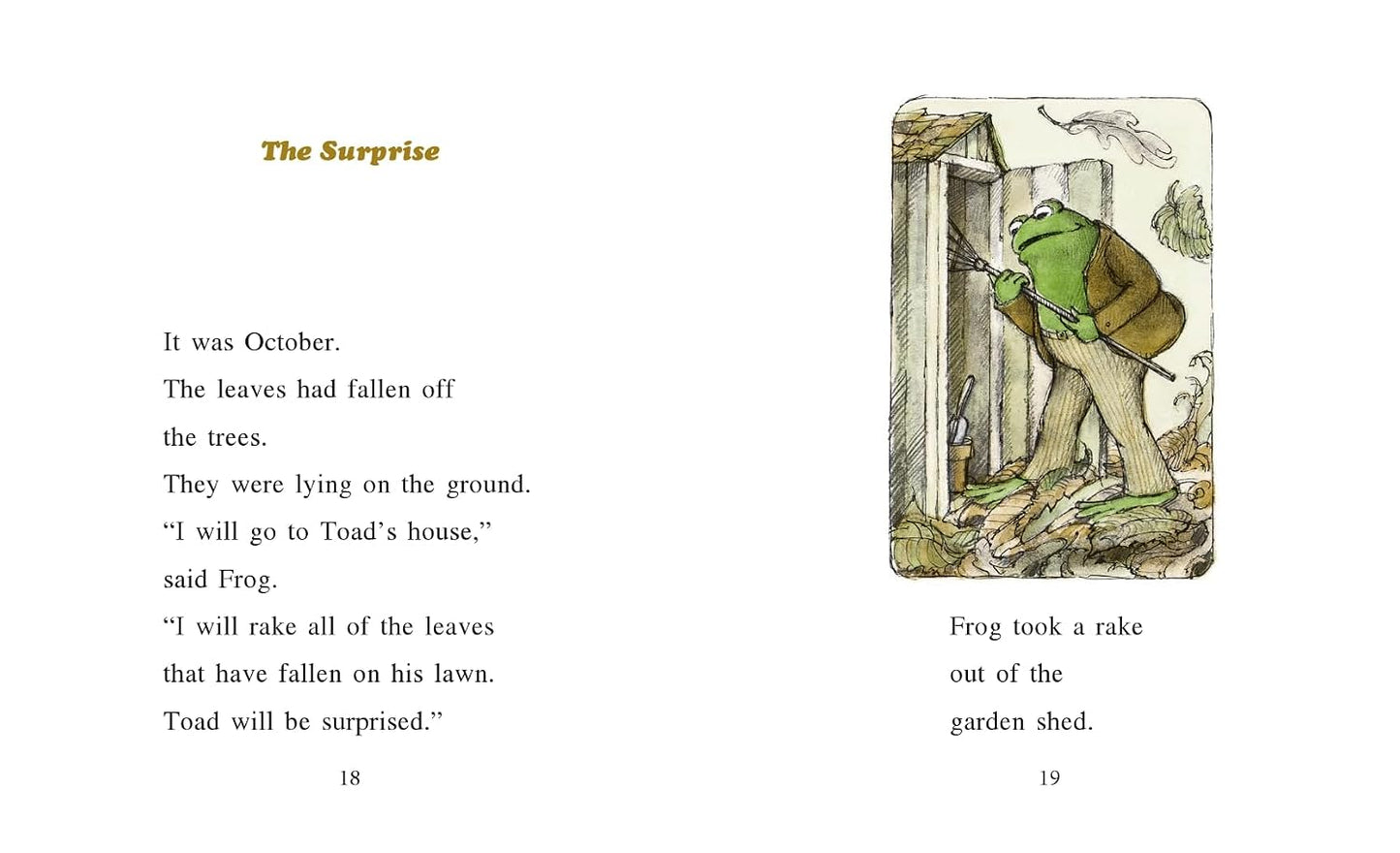 FALL DAYS WITH FROG AND TOAD: TWO CLASSIC STORIES CELEBRATING AUTUMN AND FRIENDSHIP BY ARNOLD LOBEL