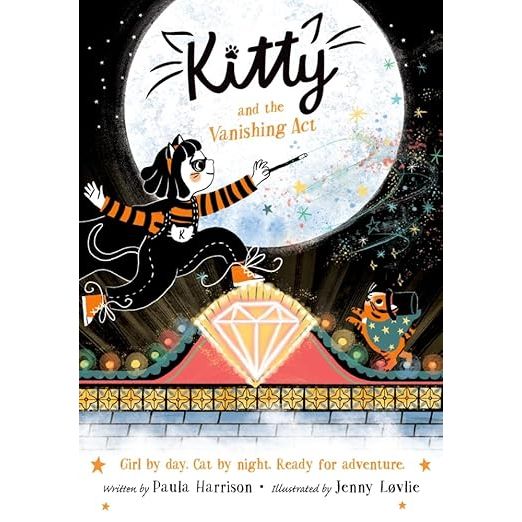KITTY AND THE VANISHING ACT (BOOK 11) BY PAULA HARRISON AND ILLUSTRATED JENNY LOVLIE