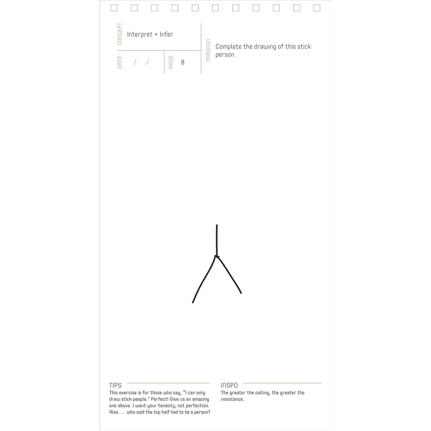 DRAW THE LINE: A 100-DAY JOURNAL TO BUILD YOUR CREATIVE CONFIDENCE