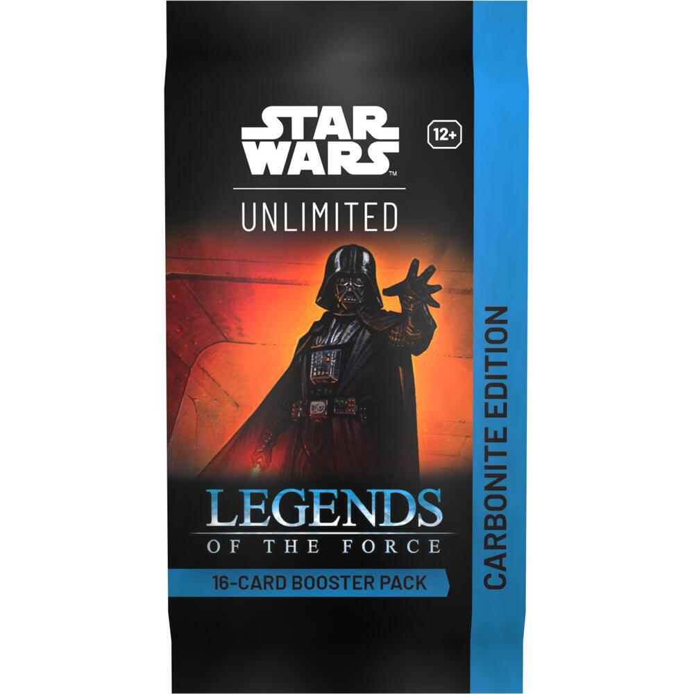 STAR WARS UNLIMITED LEGENDS OF THE FORCE CARBONITE BOOSTER PACK