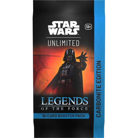 STAR WARS UNLIMITED LEGENDS OF THE FORCE CARBONITE BOOSTER PACK