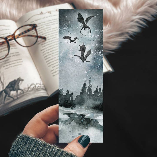 BLACK DRAGON FLIGHT BOOKMARK