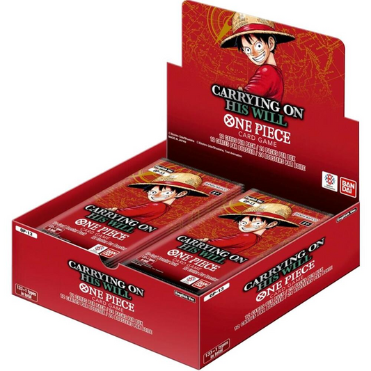 ONE PIECE CARRYING ON HIS WILL BOOSTER BOX