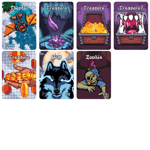ANIMATED RETRO TOKENS
