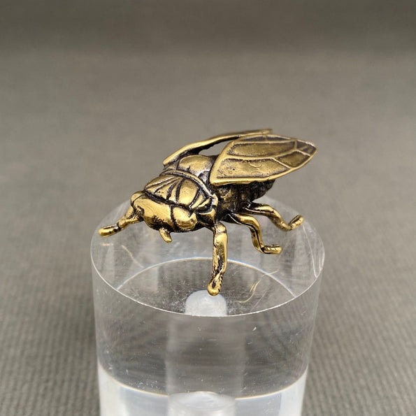 MINIATURE BRASS CICADA