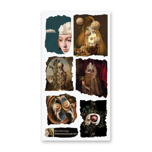 DARK DREAMS STICKER SHEET
