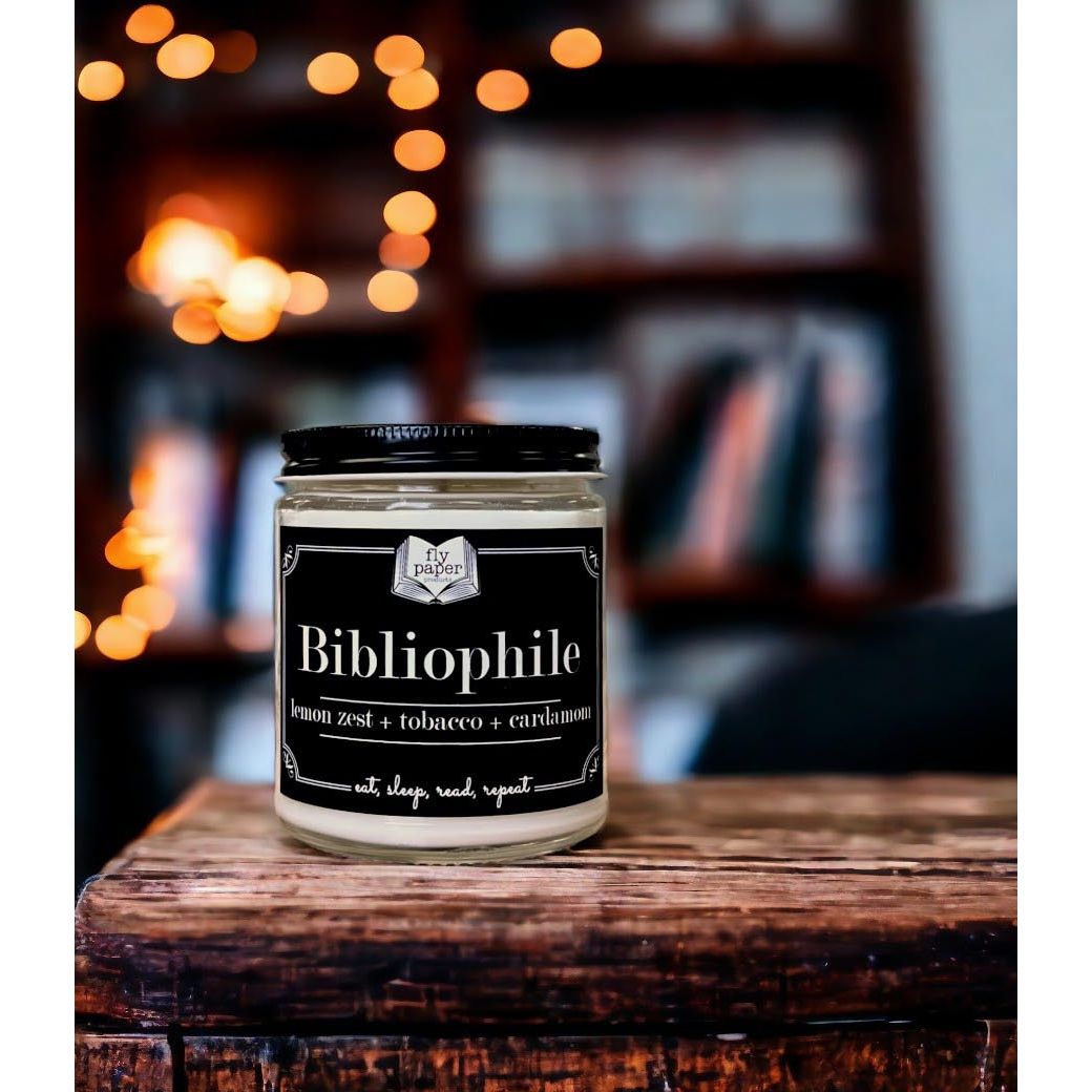 BIBLIOPHILE JAR CANDLE
