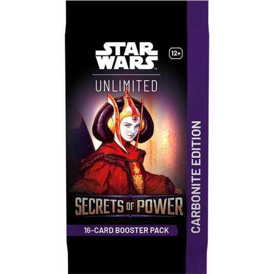 STAR WARS UNLIMITED SECRETS OF POWER CARBONITE BOOSTER PACK