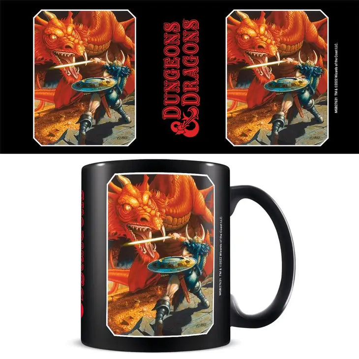 DUNGEONS & DRAGONS RED DRAGON MUG