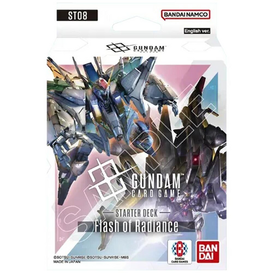 GUNDAM CARD GAME STARTER DECK - FLASH OF RADIANCE