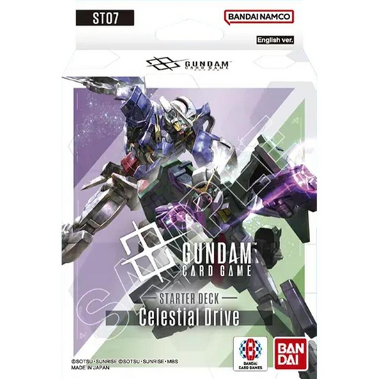 GUNDAM CARD GAME STARTER DECK - CELESTIAL DRIVE
