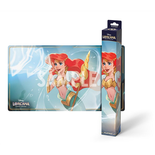 LORCANA WINTERSPELL PLAYMAT: ARIEL SONIC WARRIOR