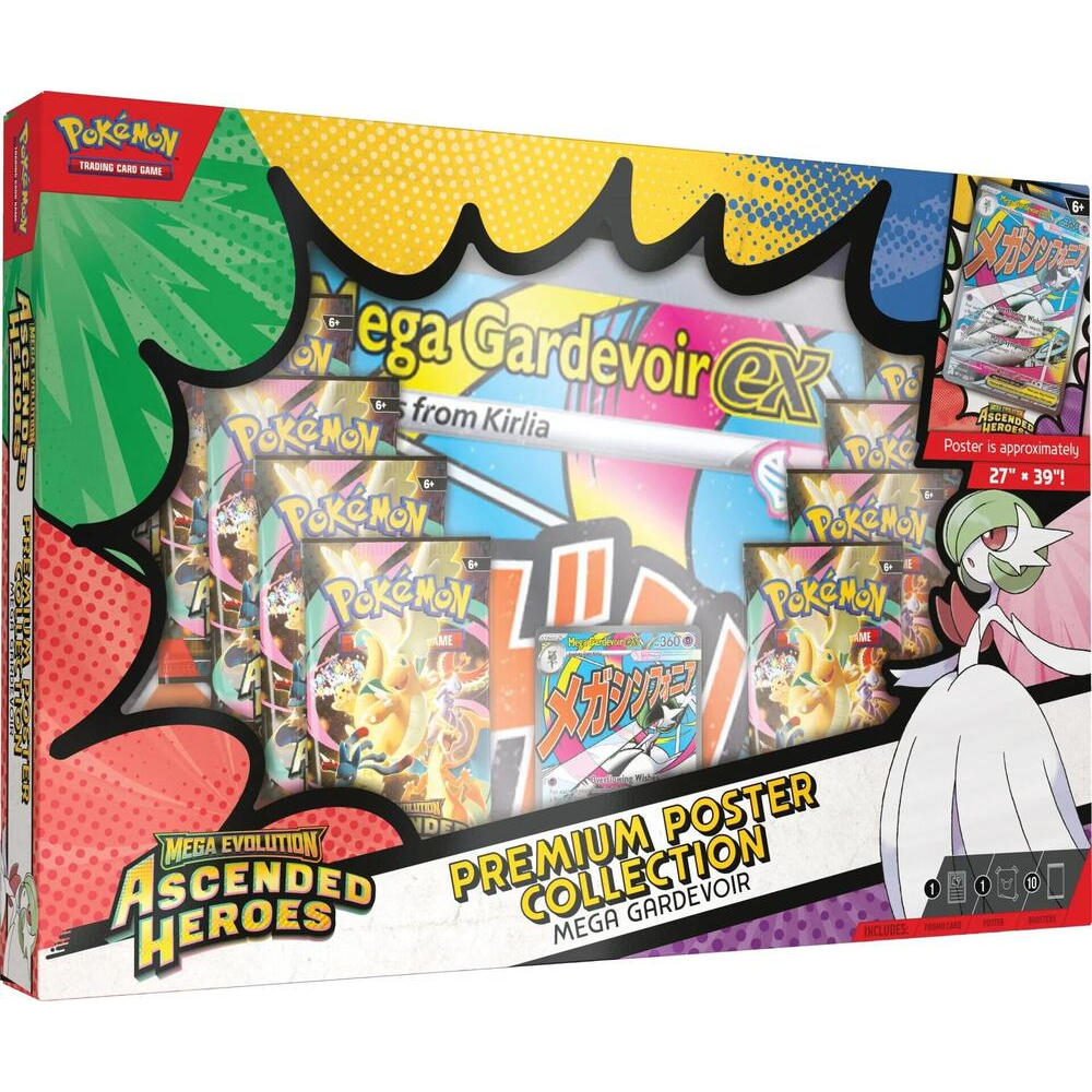 POKEMON ASCENDED HEROES PREMIUM POSTER COLLECTION *LIMIT 1 PER CUSTOMER*