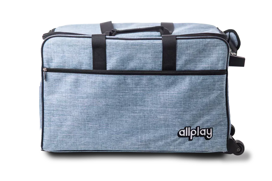 PREMIUM ROLLING BOARD GAME BAG SKY BLUE