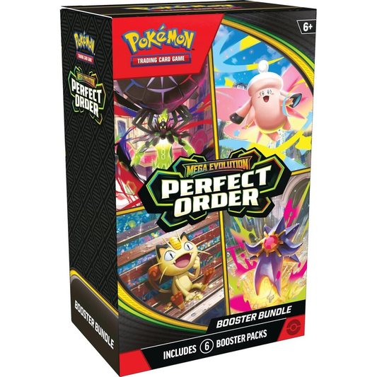 POKEMON PERFECT ORDER BOOSTER BUNDLE (LIMIT 3 PER CUSTOMER)