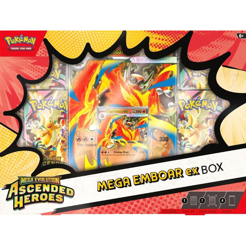POKEMON ASCENDED HEROES MEGA EX BOX LIMITED 1 PER CUSTOMER