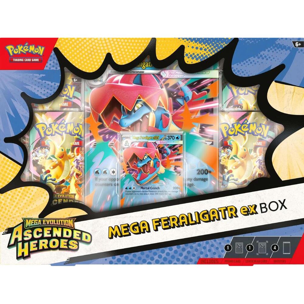 POKEMON ASCENDED HEROES MEGA EX BOX LIMITED 1 PER CUSTOMER